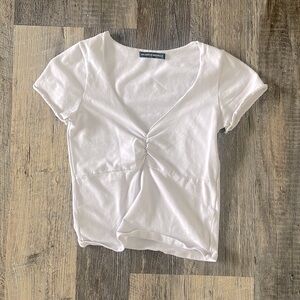 white brandy melville gina top